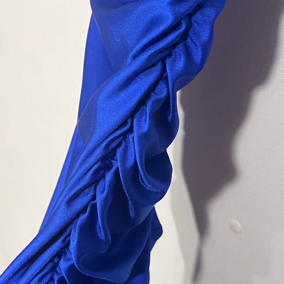 Windsor Martha Formal Satin Mermaid Long Dress /Size XS - Picture 7 of 10